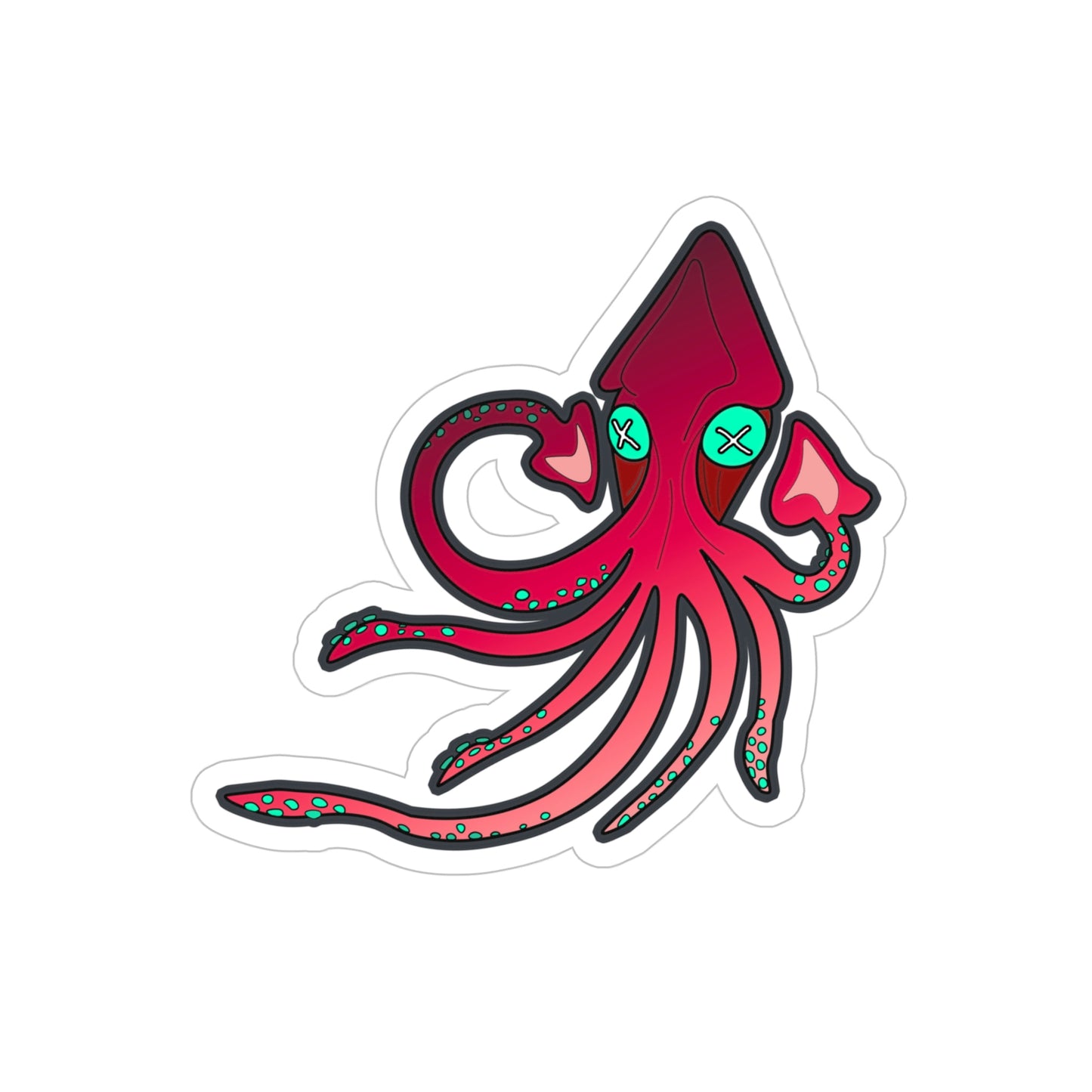 Inkredible Squid Sticker